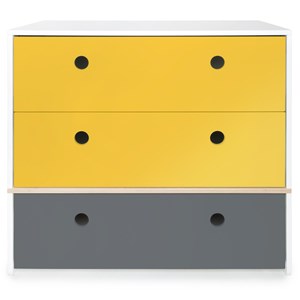 Commode colorflex s nectar yellow-grey