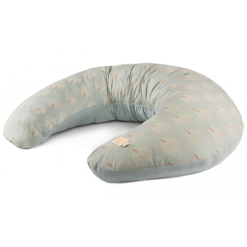 Coussin allaitement luna antique green