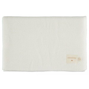 Couverture tricot 70x90cm so natural
