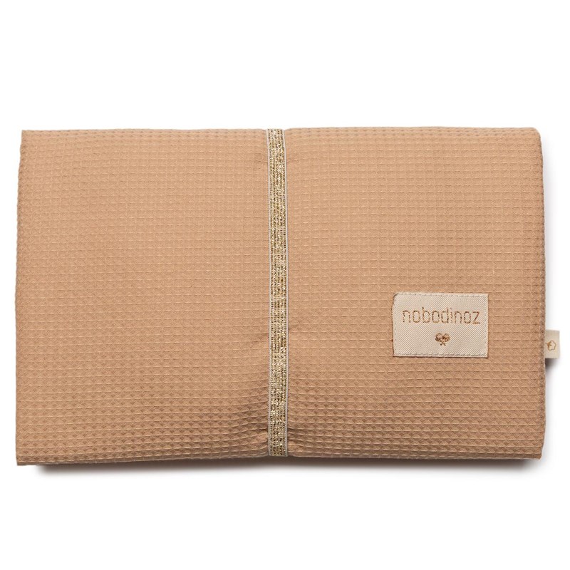 Nobodinoz - Matelas à langer imperméable mozart nude