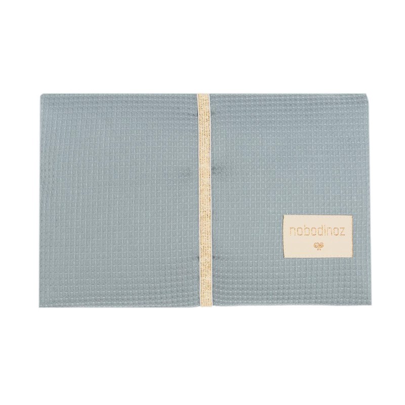 Nobodinoz - Matelas à langer mozart stone blue