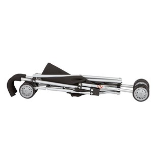 Poussette pour poupée stars gris