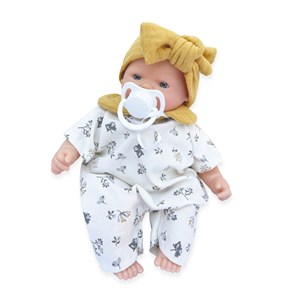 Poupée 26 cm nina flowers blanc