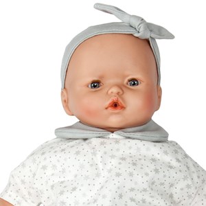 Poupée 36 cm maria stars gris