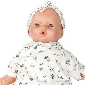 Poupée 36 cm maria flowers blanc