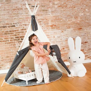 Poupée 36 cm maria flowers blanc