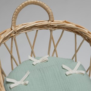 Couverture-oreiller poupée bobble vert