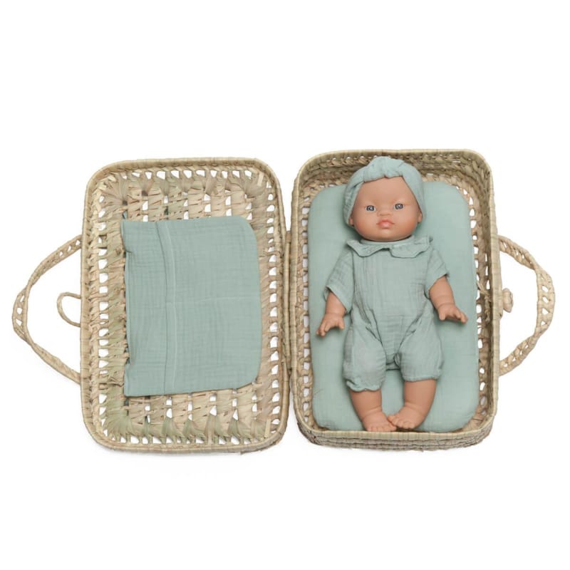 Valise poupée bobble vert (Wookids) - Image 3