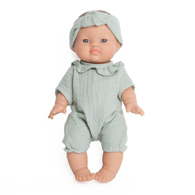 Poupée paula bobble vert (Wookids) - Image 1