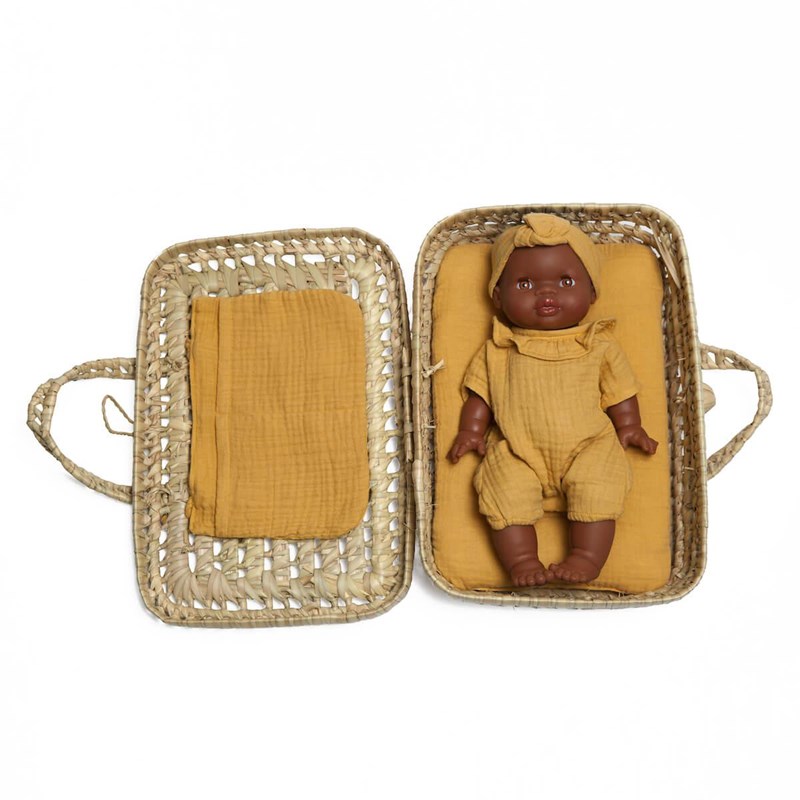 Poupée noah bobble moutarde (Wookids) - Image 2