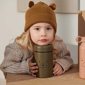 Petit pot aliments bernard bear khaki