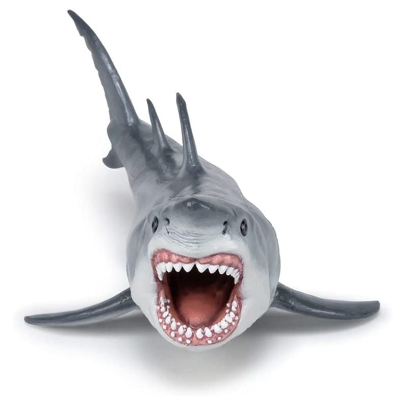 Figurine requin mégalodon préhistoriqu