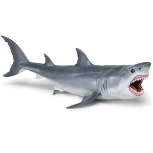Figurine requin mégalodon préhistoriqu