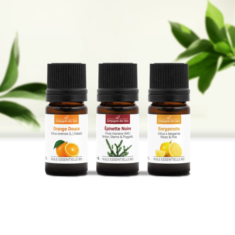 Diffusion bonne humeur - huiles essentielles bio -