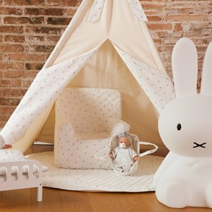 Poupée 26 cm nina stars gris