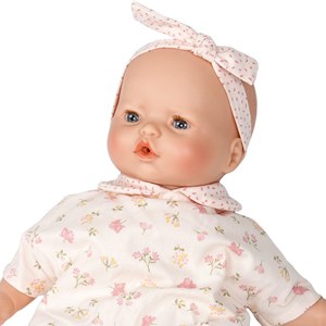 Poupée 36 cm maria flowers rose