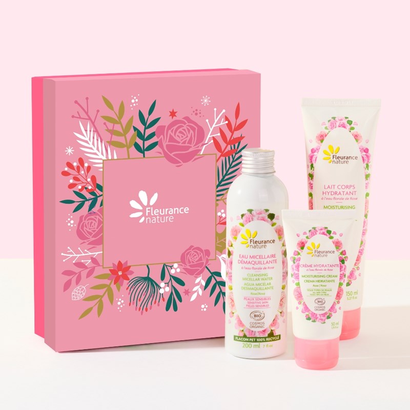 Coffret rose délicate