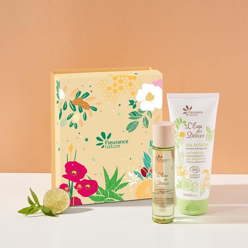 Fleurance Nature - Coffret edd verveine bergamote bio