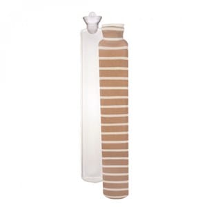 Bouillotte caoutchouc 2.5 l - beige