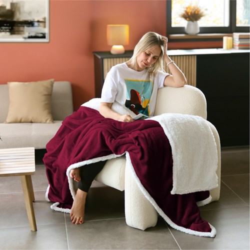 Vivezen - Plaid polaire - 150 x 200 cm