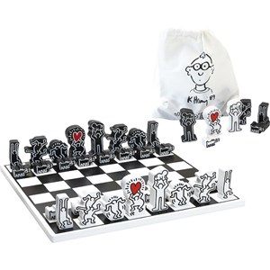 Jeu d'échecs keith haring