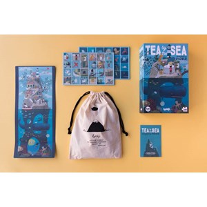 Puzzle tea by the sea 100 pièces - londj