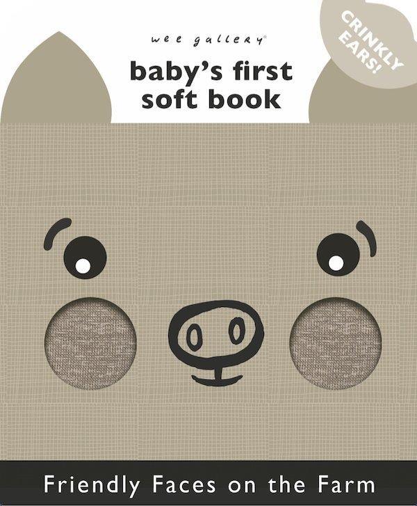 Livre d'éveil bébé en coton bio Peekaboo Jungle Wee Gallery - Dröm