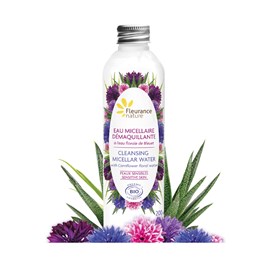 Eau micellaire demaquillante au bleuet