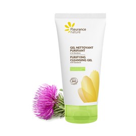 Gel nettoyant purifiant a la bardane