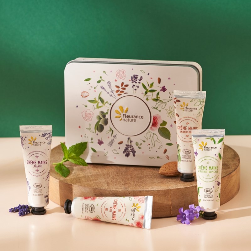 Coffret mains beige instant douceur