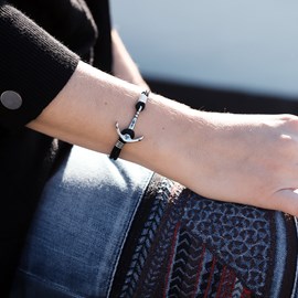 Bracelet ancre femme–tatoué breton