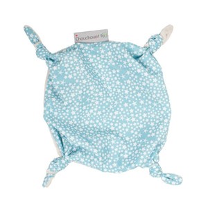 Doudou plat constellation bleu