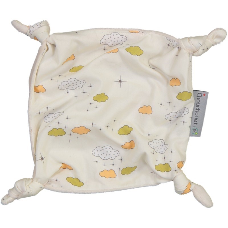 Chouchouette - Doudou plat nuages