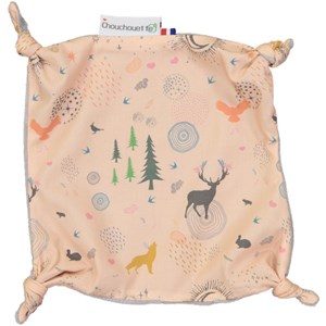 Doudou plat lior rose