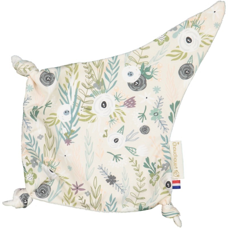 Chouchouette - Doudou plat flower power