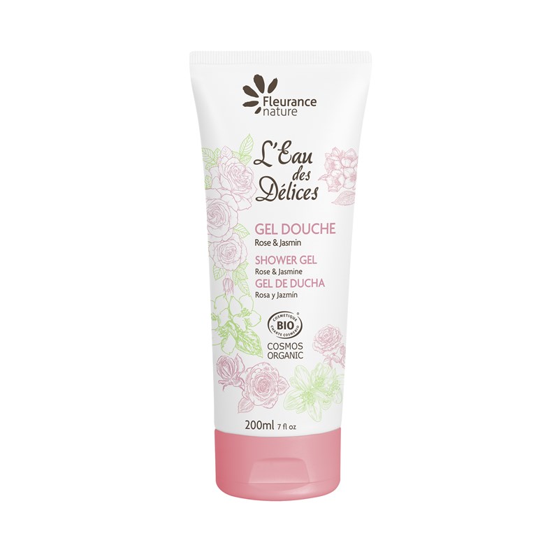 Gel douche eau des delices rose & jasmin