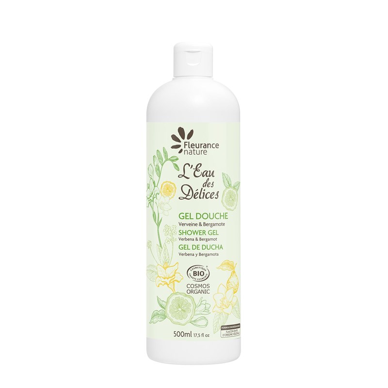 Fleurance Nature - Gel douche verveine et bergamote 500ml