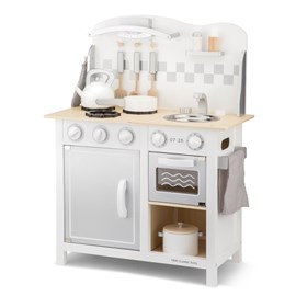 Kitchenette bon appétit blanche argent
