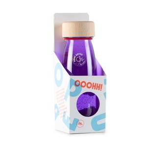 Bouteille sensorielle float violet