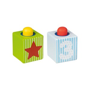 Voitures en bois avec klaxon - dès 1 an