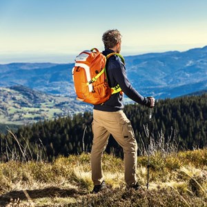 Sac à dos sherpa orange gravipack