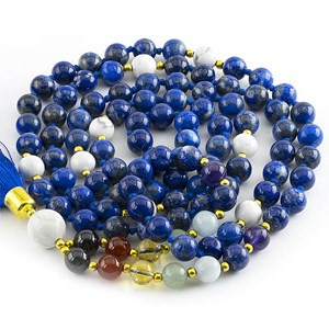 Mala yoga méditation lapis-lazuli aa