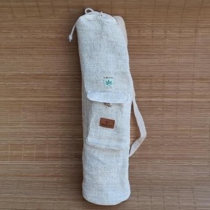 Sac de yoga chanvre fait main