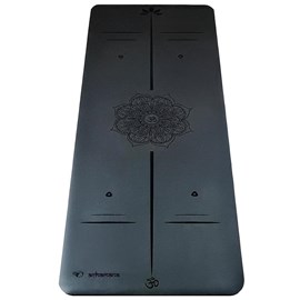 Tapis yoga pro similicuir mandala 5mm