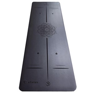 Tapis yoga pro similicuir mandala 5mm