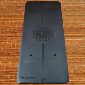 Tapis yoga pro similicuir mandala 5mm