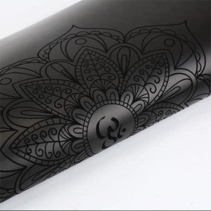 Tapis yoga pro similicuir mandala + sac