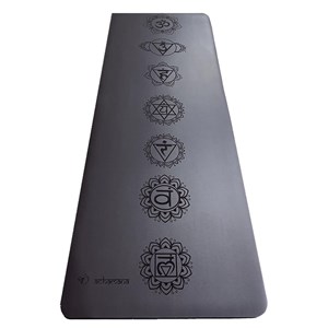 Tapis yoga pro similicuir 7 chakras 5mm