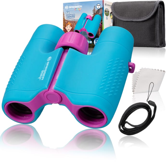 Czzoypi Jumelles pour Enfants, Jumelles Antichoc à Grossissement 4x pour Enfants, Jumelles d'Aventure en Plein Air pour Garçons et Filles de 3 à 12 Ans, Télescope Compact et Léger pour Observer les
