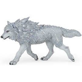 Figurine loup de glace